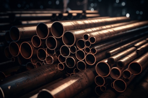 Труба медная М1м, 10х1х3000